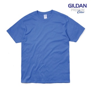 เสื้อยืด Gildan Premium สีน้ำเงิน