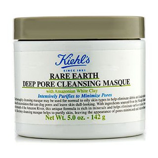 KIEHLS  Rare Earth Deep Pore Cleansing Masque  Size: 142g/5oz