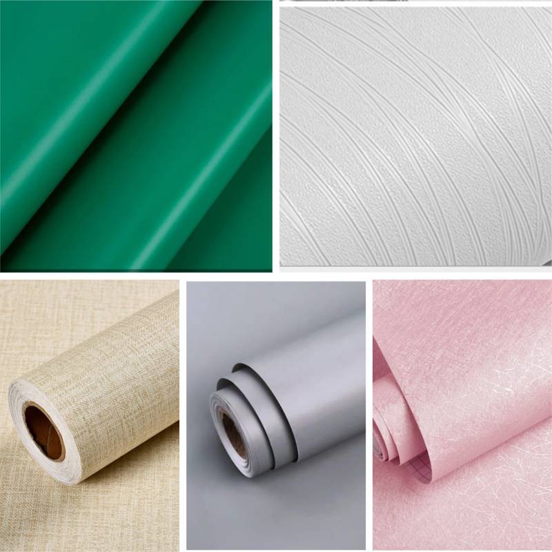 MULTI-COLOR WALLPAPER ขนาด 45 ซม. พร้อม ADHESIVE