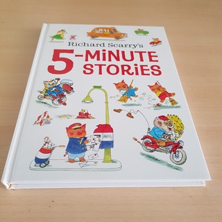 [หนังสือ เด็ก] Richard Scarrys 5 Minute Stories ของแท้ ของใหม่ นำเข้า ปกแข็ง