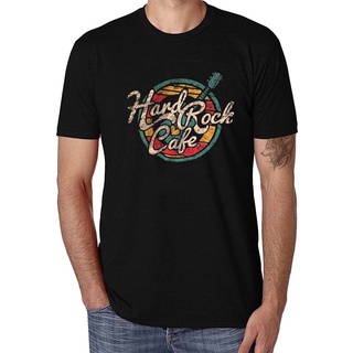 เสื้อยืด ผ้าฝ้าย 100% พิมพ์ลาย Hard Rock Cafe เหมาะกับของขวัญวันเกิด สไตล์สปอร์ต สําหรับผู้ชาย