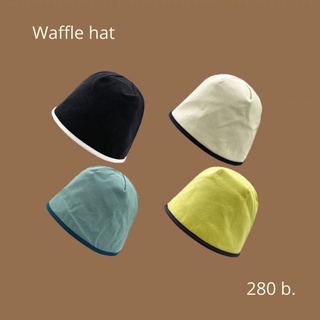 🌸พร้อมส่ง🌸Waffle hat