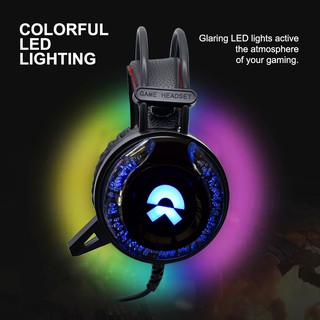 หูฟังเกมมิ่งไฟ LED รุ่น L3 OKER HIFI GAMING HEADSET MODEL: L3