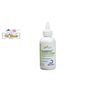 TrizEDTA 118ml. น้ำยาทำความสะอาดหู​ ​สำหรับสัตว์เลี้ยง