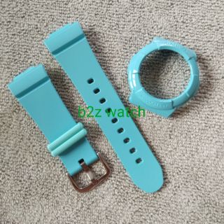 กรอบสายBaby-g ของแท้ รุ่นbga-130ฟ้า