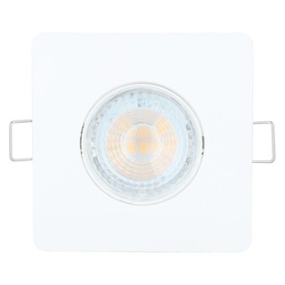 Downlight LED DOWNLIGHT SYLVANIA LYEBGFPAIH1W006 PLASTIC 3" SQUARE WHITE Neon track downlight Light bulb โคมไฟดาวน์ไลท์