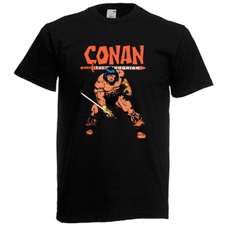 ผ้าฝ้ายคอกลมเสื้อยืด พิมพ์ลาย Conan the ian TV Show S Black S to 5 สไตล์คลาสสิก ไม่ซ้ําใคร สําหรับผู้ชาย 299331from S-4