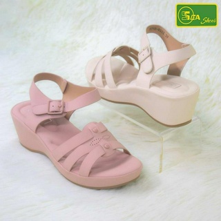 SEA Shoes (ซีชูส์) 9713-002 รองเท้ารัดส้นส้นสูง แฟชั่นสวมใส่สบาย