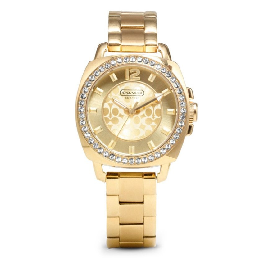 Coach นาฬิกาข้อมือผู้หญิง รุ่นCOACH 14501700 สแตนเลสสีทอง