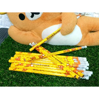 ดินสอไม้ HB San-X Rilakkuma สีเหลือง