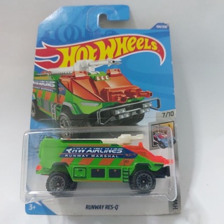 รถเหล็ก Hotwheels RUNWAY RES-Q (ib27)