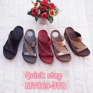 รองเท้าQuick step upแท้รองเท้าเพื่อสุขภาพพื้นสูง2.5นิ้ว