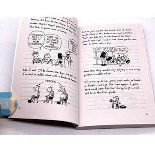 16 Books Diary of A Wimpy Kids English Reading Books หนังสือเด็กภาษาอังกฤษ หนังสือนิทานภาษาอังกฤษ หนังสือการ์ตูน