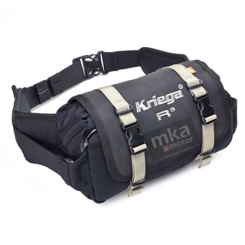KRIEGA R3 กระเป๋าคาดเอวกระเป๋ากันน้ํา 100% สําหรับขี่รถจักรยานยนต์ - 防水腰 包