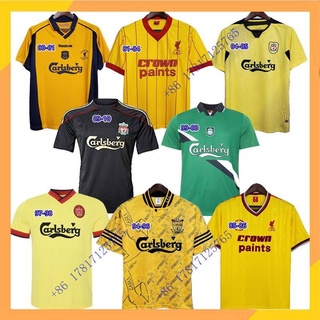 เสื้อกีฬาแขนสั้น ลายทีมชาติฟุตบอล Liverpool 99 00 01 81 84 04 05 09 10 97 98 94 96 85 86