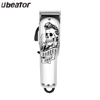 Ubeator ปัตตาเลี่ยนตัดผม เครา ไร้สาย ชาร์จได้ มืออาชีพ สําหรับผู้ชาย ร้านตัดผม