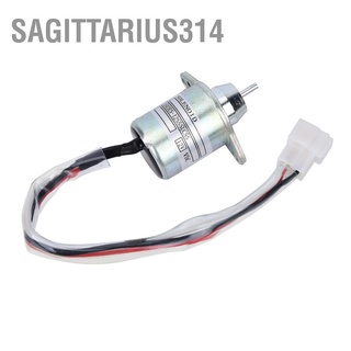 Sagittarius314 วาล์วโซลินอยด์ปิด 12V อุปกรณ์เสริม สําหรับรถขุด Yanmar 1503Es-12S5Suc5S