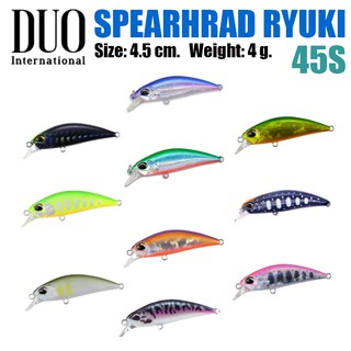 DUO SPEARHEAD RYUKI 45S ขนาด 4.5 cm. เหยื่อปลอม เหยื่อตกปลา เหยือ เหยื่อจม เหยื่อดำลึก