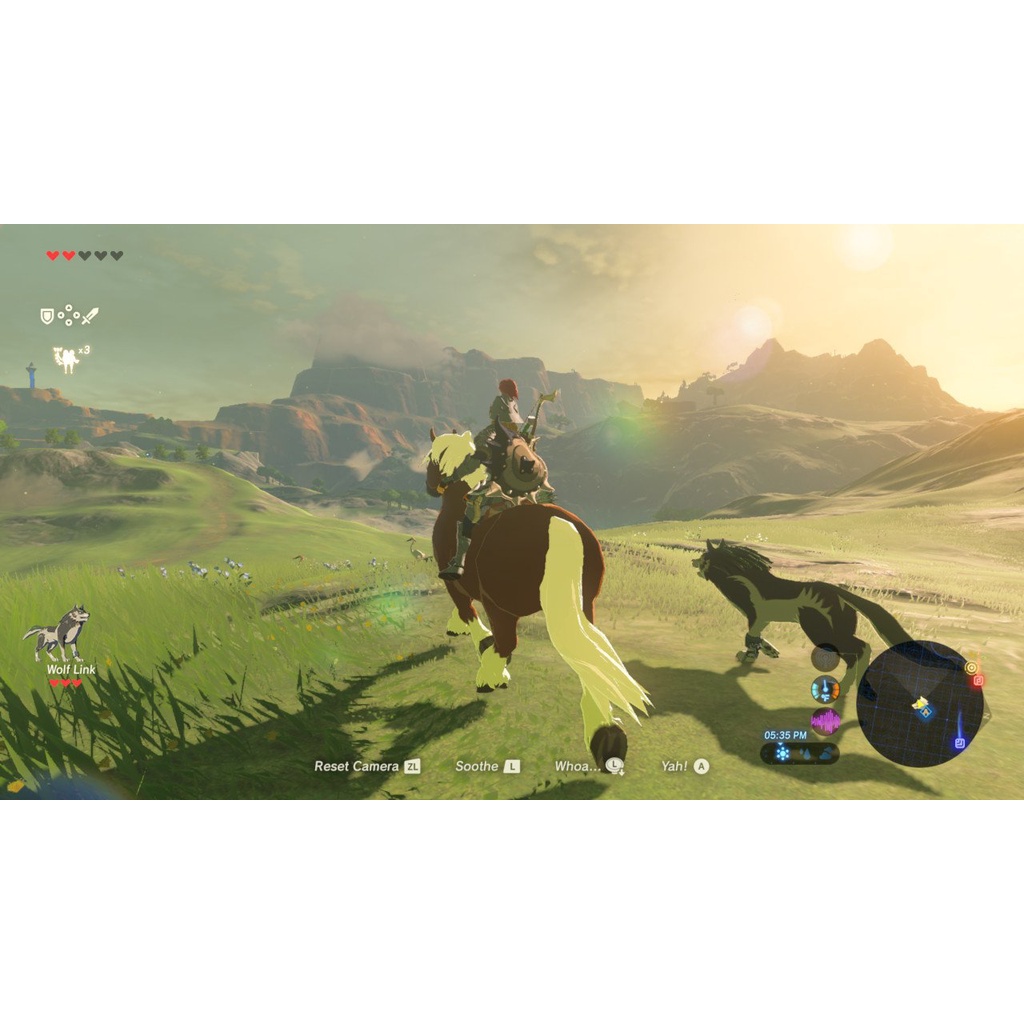 Zelda Breath Of The Wild ( มือ1 ) ( Zone US ) ( Zone US/Asia ) แผ่นเกมส์ Nintendo Switch