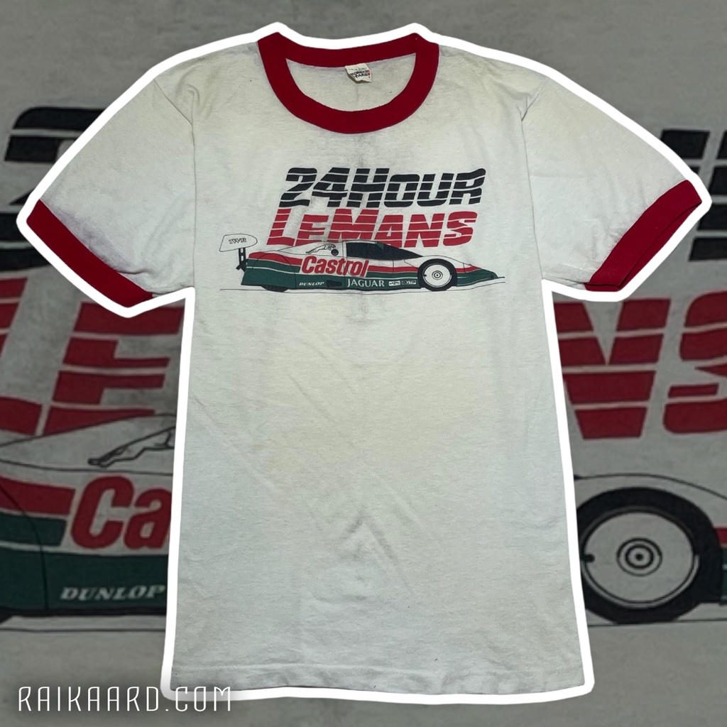 希少❗️80´sリンガーTシャツ JAGUAR 24HOUR LeMans XL 売りお得セール