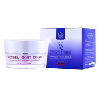 V2 Revolution Wonder Night Repair 15ml. ไนท์ครีม ครีมหน้าเด็ก ขนาด 15ml.