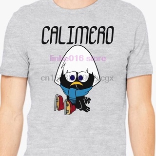 [S-5XL] เสื้อยืด พิมพ์ลาย Calimero สไตล์คลาสสิก สําหรับผู้ชาย