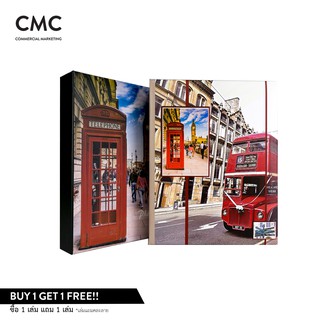 [ซื้อ1 แถม 1] CMC อัลบั้มรูป แบบสอด 128 รูป ขนาด 4x6 4R เล่มเล็ก CMC Slip-in Photo Album 128 Photos
