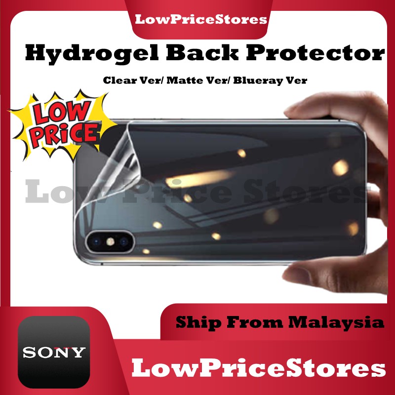 รุ่นท็อป Sony Xperia XZ/ Xperia XZ Premium/ Xperia XZs/ Xperia XZ1/ Xperia XZ1 Compact Hydrogel TPU 