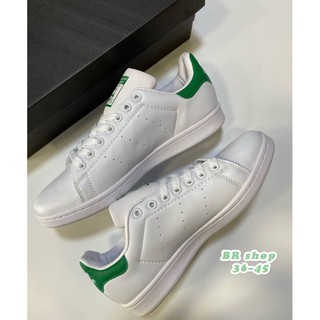 Adidas Stan Smith รองเท้าผ้าใบ สีเขียว