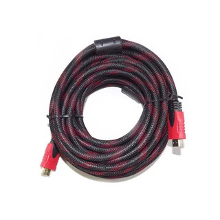 Cable HDMI (V.1.4) M/M (20M) สายถักสีแดง (ออกใบกำกับภาษีได้)