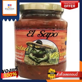 (แพ็ค2)เอลซาโปปิกันเตซัลซ่า 350 กรัม/El Sapo Picante Salsa 350g(Pack 2) El Sapo Picante Salsa 350g/El Sapo Picante Salsa