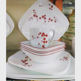 Corelle ชุดจาน16 ชิ้น