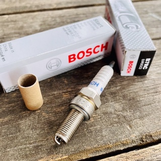 BOSCH แท้100%❗️หัวเทียน มอเตอร์ไซค์ บ๊อช 4จังหวะ เกลียวยาว B7RC ใส่รถ SONIC , CBR150 , NOVA-RS , RAINDER , BOSS (1ชิ้น).