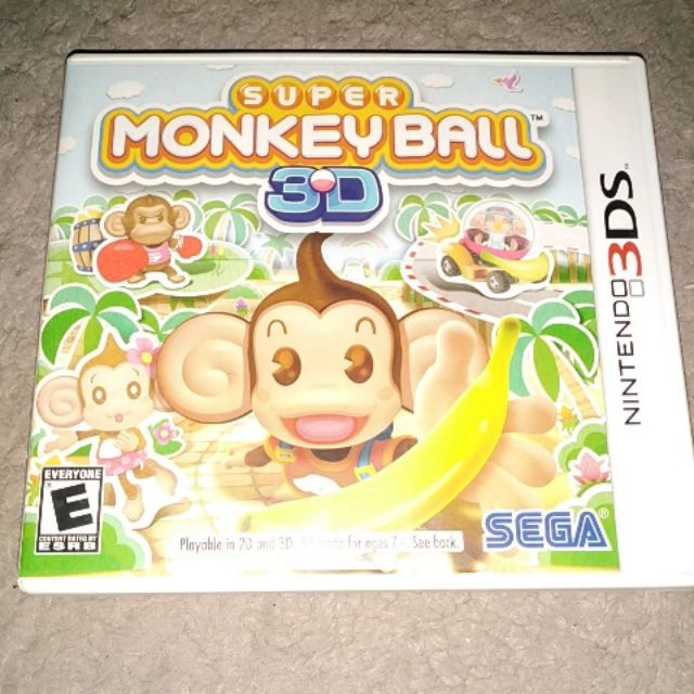 [เหลือ 470ใส่ CLUN150 ] Nintendo​ 3ds​ -​ Super​ monkey ball​ 3D (us)​