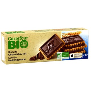 Carrefour Biscuits Chocolat Au Lait 150g.