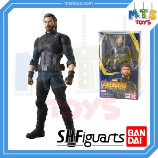 **MTS Toys**S.H.Figuarts Marvel Avengers : Captain America [Infinity War] ของแท้จากญี่ปุ่น