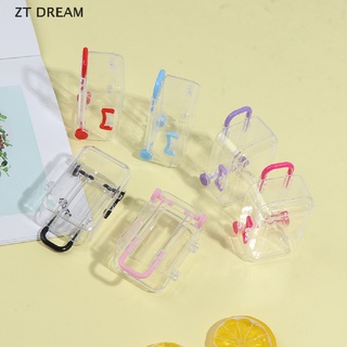 ZTD Mini PlasticTravel Suitcase Luggage Box Doll Accessories Furniture Kids Toy 07
