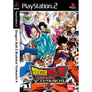 แผ่นเกมส์ Dragon Ball Z - Budokai Tenkaichi 4  ภาษาอังกฤษ PS2 Playstation2 คุณภาพสูง ราคาถูก