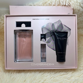 [ทักคอนเฟิร์มสต๊อกก่อนสั่ง✅]NARCISO RODRIGUEZ For Her Musc Noir Eau De Parfum 100 มล. [set mother day 2022]