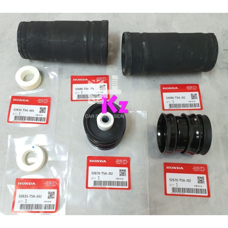 ฮอนด้าญี่ปุ่น!! ด้านหลัง ABSORBER MOUNTING พร้อมชุดฝาครอบบูชสําหรับ HONDA CITY T9A GM6 HRV T7A JAZZ T5A BRV