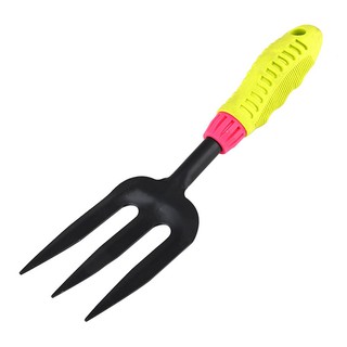 Tillage equipment STEEL FORK SPRING FG01PG GREEN Gardening equipment Garden decoration accessories อุปกรณ์พรวนดิน ส้อมพร