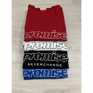 เสื้อยืดoversize ผ้าคอตต้อน Promise