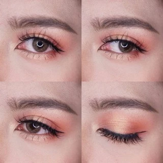 คอนแทคเลนส์ Mini Ava Brown / Gray (Kitty Kawaii) ขนาดมินิ 🌷 ขายดีมาก สายฝอ