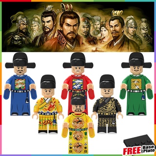 ฟิจีนโบราณ Minifigures Emperor Brocade Guard เจ้าหน้าที่พลเรือนของเล่นของขวัญคอลเลกชัน Minifigures KT1094