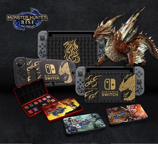 เคสป้องกันธีม Monster Hunter RISE สําหรับ Nintendo Switch และ Switch Lite