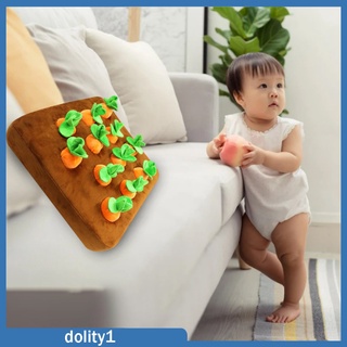 [Dolity1] ของเล่นตุ๊กตาแครอท เพื่อการเรียนรู้ สําหรับครอบครัว สุนัข แมว