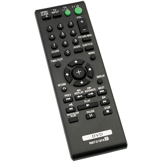 ใหม่ RMT-D197A RMTD197A รีโมทคอนโทรล fit สําหรับ Sony CD DVD Player DVP-SR760HP DVP-SR750HP DVP-SR32
