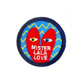 Mister lalalove - embroidered patch ตัวรีดลายปัก