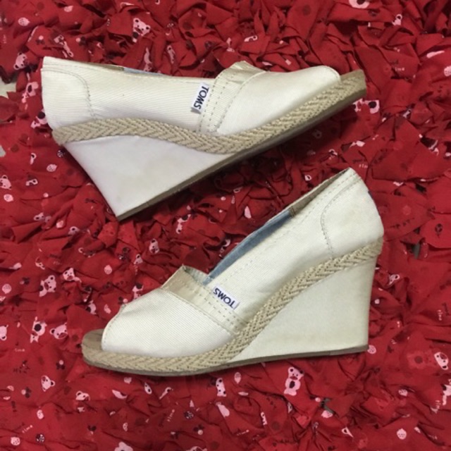 ‼️พร้อมส่ง (Size W7)‼️ ✅ TOMS มือ 2 แท้ 💯%