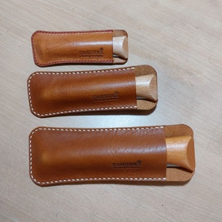 เคสซองมีด Opinel #10, 12 หนังแท้ฟอกฝาดอิตาลี